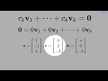10 5 Linear Independence Determinant and Inverse