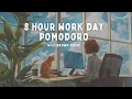 Download Lagu 8 HOUR WFH POMODORO | Work From Home with me | Brown Noise ☕️💻