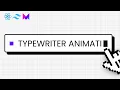 Stripe-Inspired Typewriter Animation with React and Framer Motion