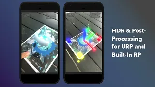 Imagine WebAR Image Tracker Post Processing R Support for Unity URP and Built-In RP
