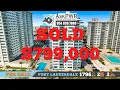 SOLD Renovated 2-Bedroom Oceanfront Condo with Wraparound Balcony 3430 Galt Ocean Dr 1211