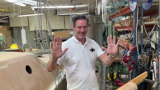 17 Oct 2023 Mizzen mast lower part