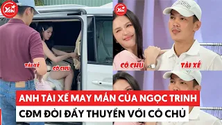 Anh tai xe may man cua Ngoc Trinh CDM lai doi day thuyen voi co chu