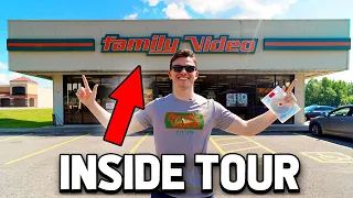 last ever tour of a dying family video rental store nostalgic video store walkthrough 