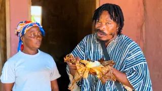 Father Ankrah visited the Sugar Kenkey house 