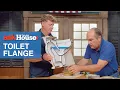 How to Fix a Low Toilet Flange Ask This Old House