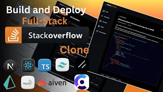 Build and Deploy Full Stack Stackoverflow Clone Nextjs Typescript TailwindCSS Prisma Mysql Shadcn
