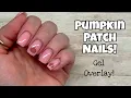 Pumpkin Patch Nails Gel Overlay Mia Slade Collab week 4