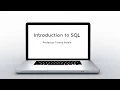 Introduction to SQL Session 6 Part 1