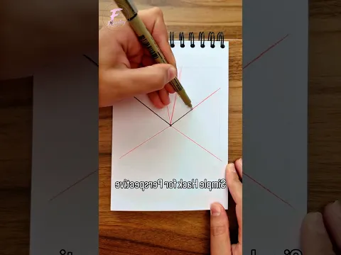 Trik Mudah Menggambar Perspektif 3D!