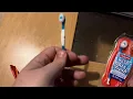 Toothbrush while flying Wisp Max Fresh Colgate