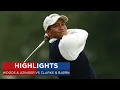 Tiger Woods Paul Azinger vs Darren Clarke Thomas Bjorn Extended Highlights 2002 Ryder Cup