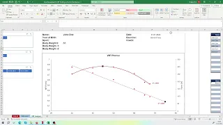 Excel Spreadsheet for VBT Profiling A Tool for Practitioners
