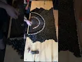 feather art turkey mount