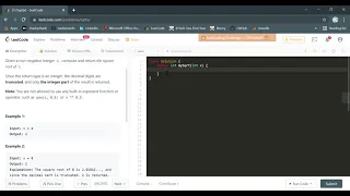 69 Sqrt x Leatcode Full JAVA solution in Hindi