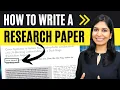 Download Lagu HOW TO WRITE A RESEARCH PAPER | Steps to writing a research paper | Research paper sections