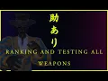 Ranking and testing weapons in Kenshi ft leana-bardoe