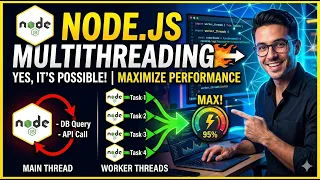 Node js is NOT Single-Threaded Anymore Worker Threads Tutorial - FreeCodeStack