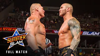 full match randy orton vs brock lesnar summerslam 2016
