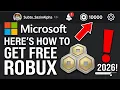 Get Free Robux With Microsoft Rewards in 2026 NO SCAM