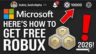 Get Free Robux With Microsoft Rewards in 2026 NO SCAM