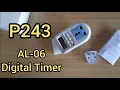 AL-06 Digital Timer Unboxing Setup Clock timer Testing