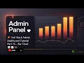 Full Stack Admin Dashboard Tutorial Part 15 - Bar Chart