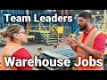 Warehouse Supervisor Support Team Lead 213 Ryder Job Immediately Hiring