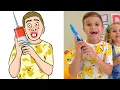 Download Lagu Diana and Roma - wash your hands story funny cartoon drawing memes😂 | Diana and Roma Funny video 