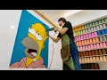 48 Hours Process of making 1000 Carpet Rug Tufting technician in Korea