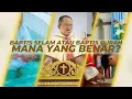 Lagu BAPTIS SELAM ATAU BAPTIS CURAH: MANA YANG BENAR? | RD. AMANDUS RAHADAT