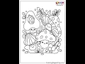 Free Printable Kawaii Coloring Pages