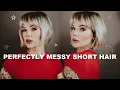 FRENCH BOB STYLING TUTORIAL Tips for Perfect Short Messy Hairstyles and 90s Bobs