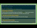 How to Convert R Code into Python