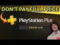 How to Get PlayStation Plus Premium CHEAPER in 2026 Step-by-Step Guide