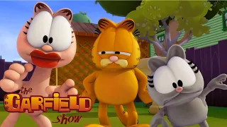 Agent X Garfield Cartoon