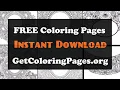 Camping coloring pages