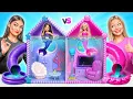 Download Lagu One Colored House Challenge | Barbie vs Bratz Mermaids by Multi DO Girls