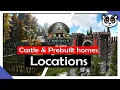 All Castle Prebuilt Homes Locations ARK Fjordur