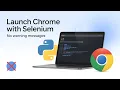 How to Launch Chrome with Selenium Without Protected Mode Warning