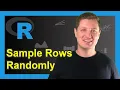 Sample Random Rows of Data Frame in R 2 Examples sample Function vs sample - n of dplyr Package
