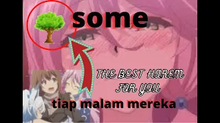 rekomendasi anime harem terbaru 2021yang di balut bumbu echi no sensor sensor club