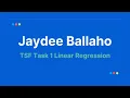 Task 1 - Prediction using Supervised Machine Learning Linear Regression