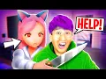 LANKYBOX S EVIL GIRLFRIEND ATTACKED US AI YANDERE GIRLFRIEND SIMULATOR