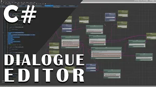 Dialogue Node Editor with C Scripting - UNITY