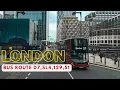 Can One Journey Capture Two Different Londons? Skyscrapers to Suburbs on an Epic Bus \u0026 DLR Ride.