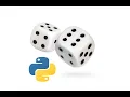 Rolling one dice or two dices - Simulator using Python