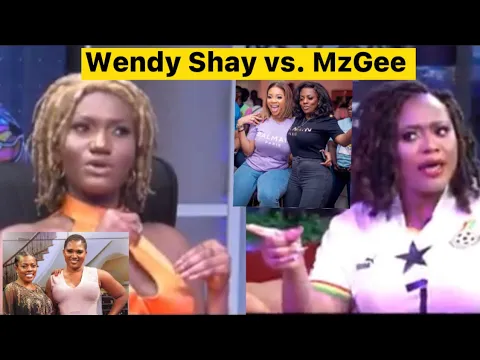 Download MP3 Ei, MzGee cl*shes with Wendy Shay for her d!ss to Nana Aba, Serwaa Amihere on Utv United Showbiz