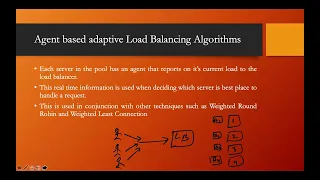 Load Balancing Technique Agent based Adaptive Load Balancing Algorithm Part - 5 Lecture
