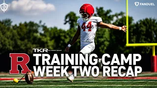 Rutgers Football Training Camp Week Two Takeaways